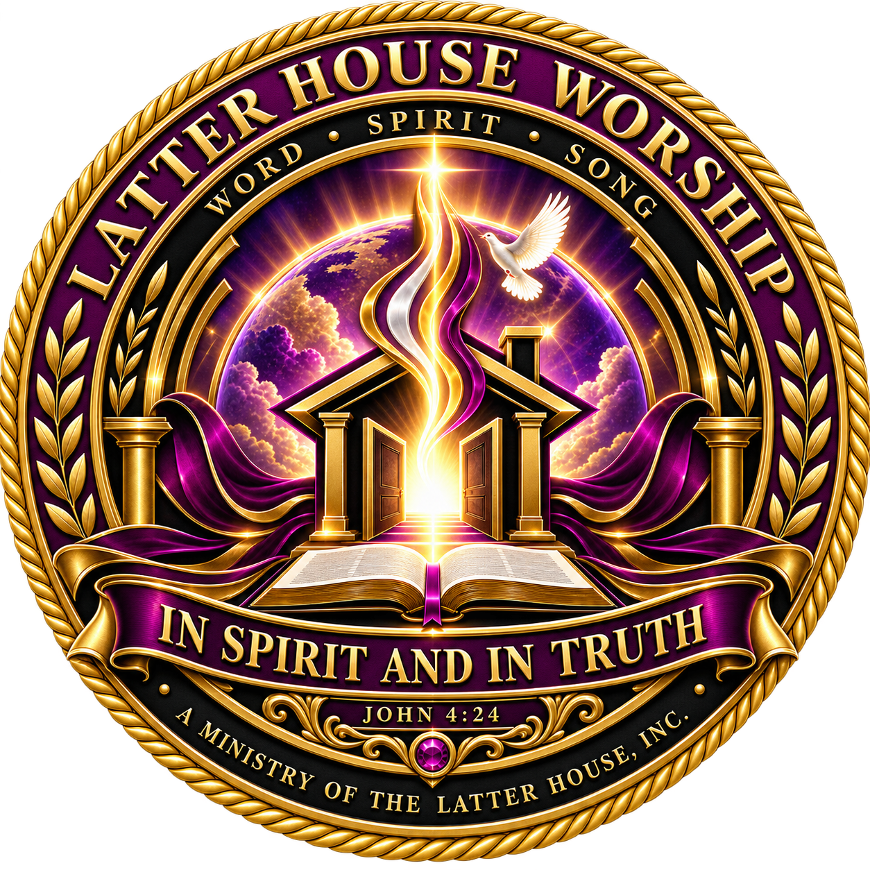 Official Latter House Worship seal