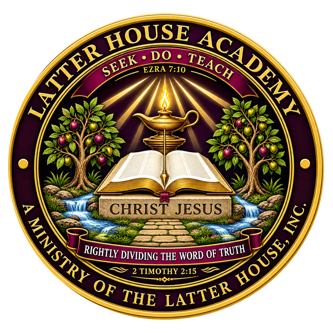 Official Latter House Academy seal