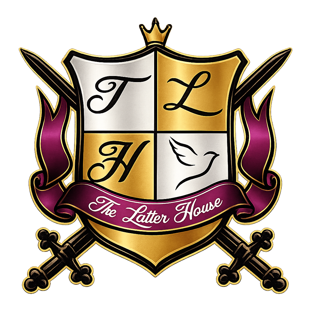 The crest of The Latter House, Inc.